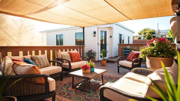 10 astuces incontournables pour décorer votre terrasse de mobil home
