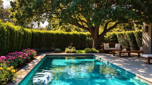 5 astuces pour intégrer une mini piscine coque dans votre jardin