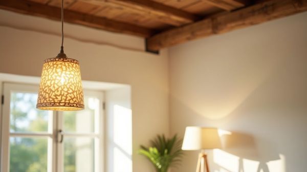 Lampe suspendue en rotin : un style déco qui étonne